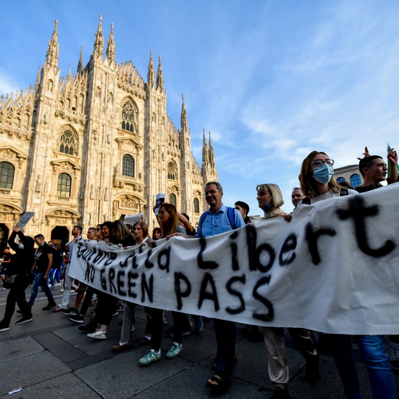 Qualcosadisinistra Info Cortei No Green Pass La Stretta Del Viminale