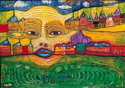 Un’opera di Friedensreich Hundertwasser